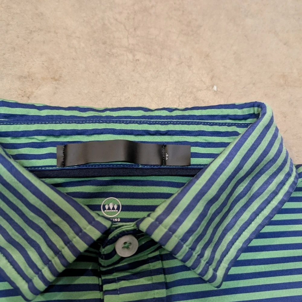 RLX Sunfaded Polo Mens L-XL Blue Green Lot Of 2 - Picture 3 of 8